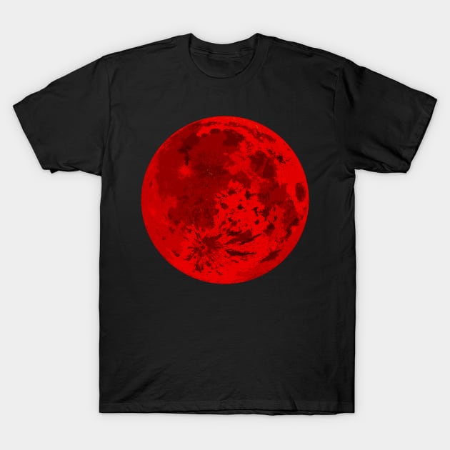 Blood Moon T-Shirt by Jokertoons